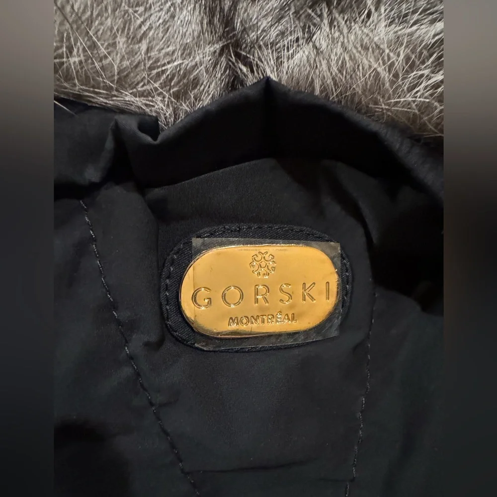 GORSKI Apres Ski Montreal Parka Coat Fur Trim Hood  Goose Down Detachable Vest - Picture 3 of 16